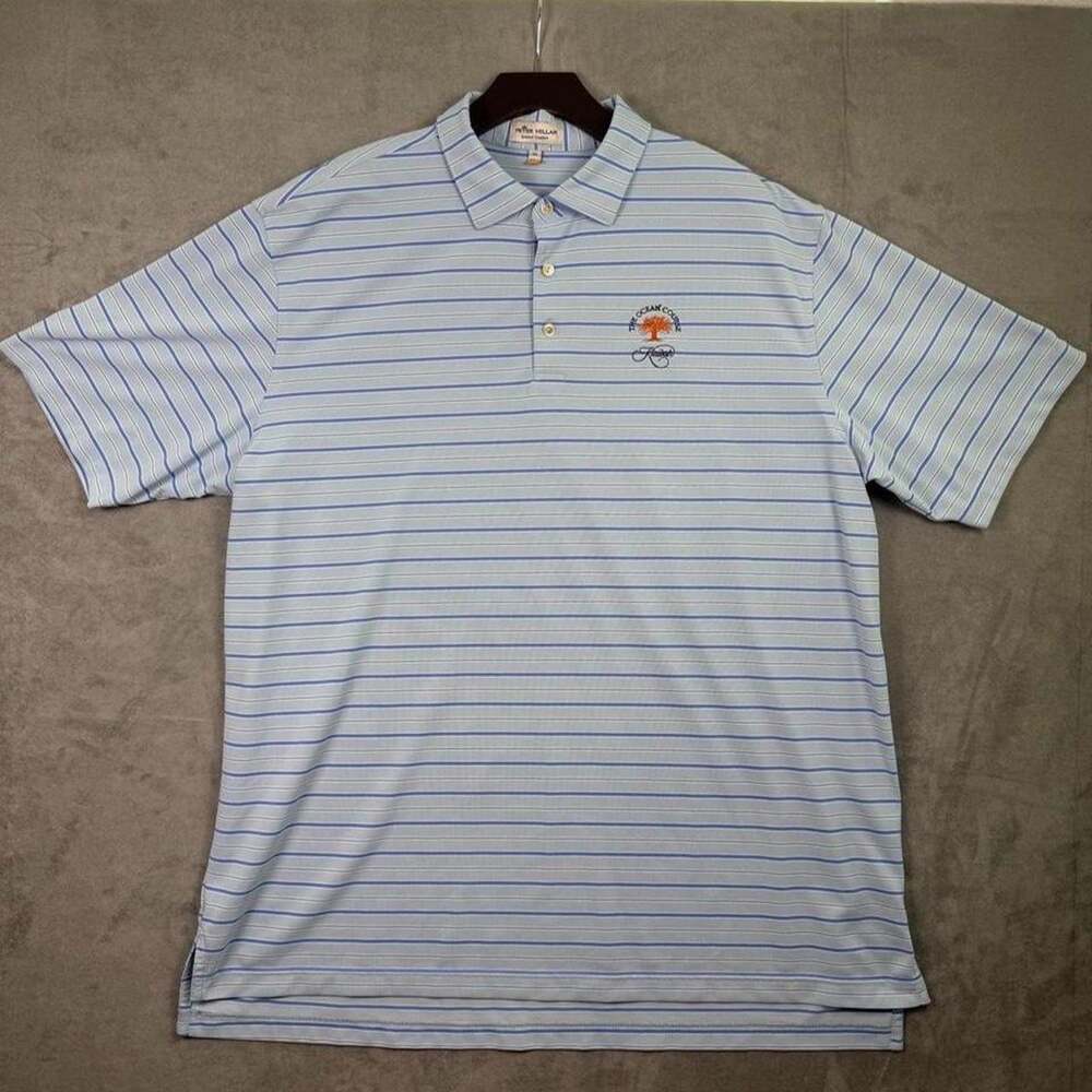 Peter Millar summer comfort Ocean Course Hawaii polo size XL Kiawah island SC